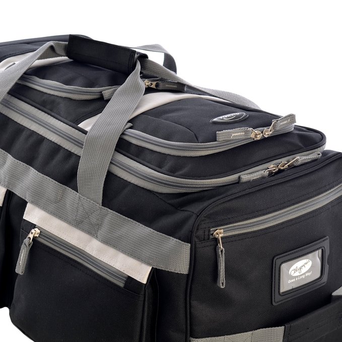 Olympia Luggage 29" 8 Pocket Rolling Duffel Bag